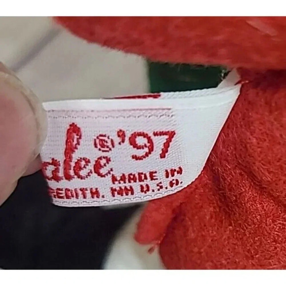 Vintage Annalee Dolls Felt Drummer Boy Blue Red Green 7" 1997 New With Tags - Picture 12 of 12